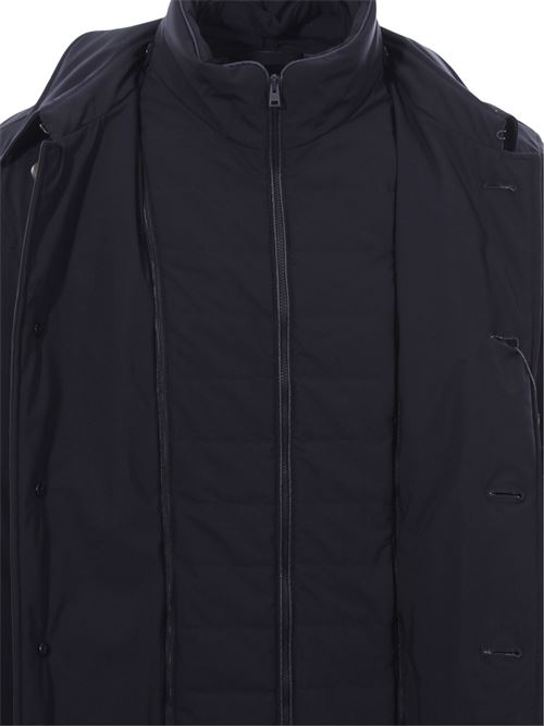 Giacca Uomo blu con pettorina removibile HERNO | PI0667U12346S9200